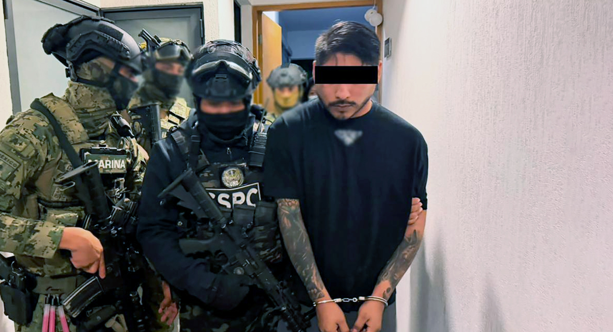 Capturan en Guadalajara a ‘El Cromo’, líder de Los Cromos, célula del CJNG; ofrecían 2mdp por él