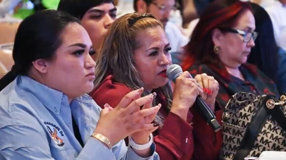 Ceci Flores agradece a Durazo respaldo a Madres Buscadoras de Sonora para encontrar a su hijo