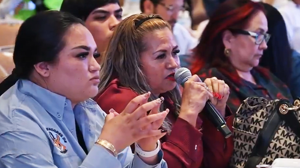 Ceci Flores agradece a Durazo respaldo a Madres Buscadoras de Sonora para encontrar a su hijo