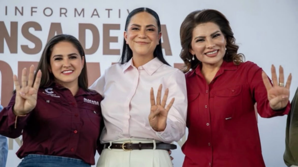 Célida López da la bienvenida a Ariadna Montiel y respalda a Lorenia Valles en Sonora