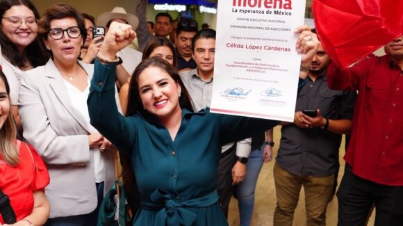 Célida López llama a la unidad de Morena y anuncia trabajo territorial en Hermosillo