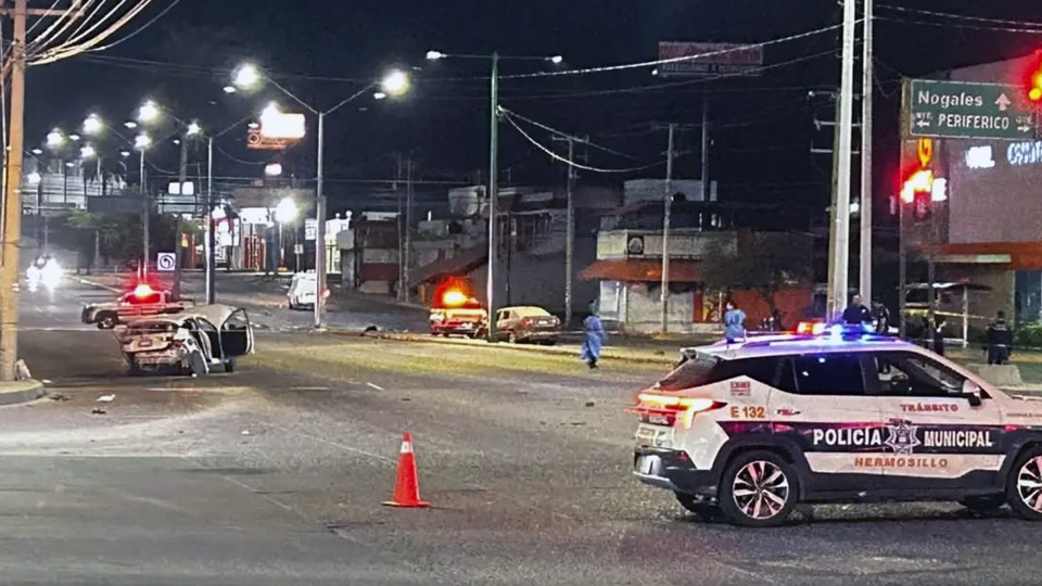 Choque mortal en Hermosillo: FGJES concluye que conductor iba alcoholizado y se pasó semáforo rojo
