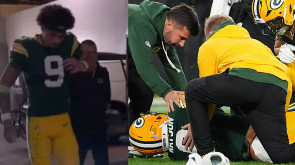 Christian Watson vuelve con Packers tras ir al hospital por lesión en el pecho y toser sangre ante Panthers