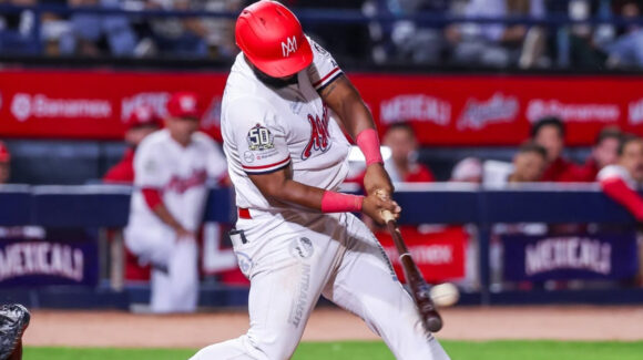 Chuckie Robinson, bateador de Águilas, es el líder a la ofensiva de la LMP