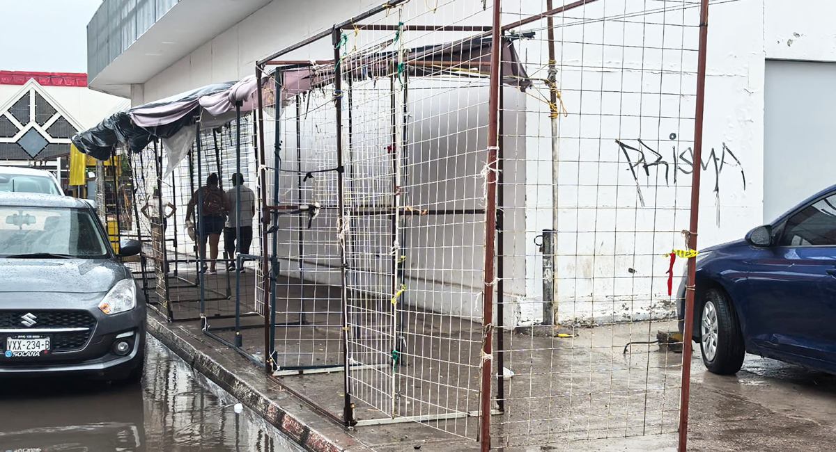 Comerciantes ambulantes resienten fuerte golpe económico por las constantes lluvias en Cajeme