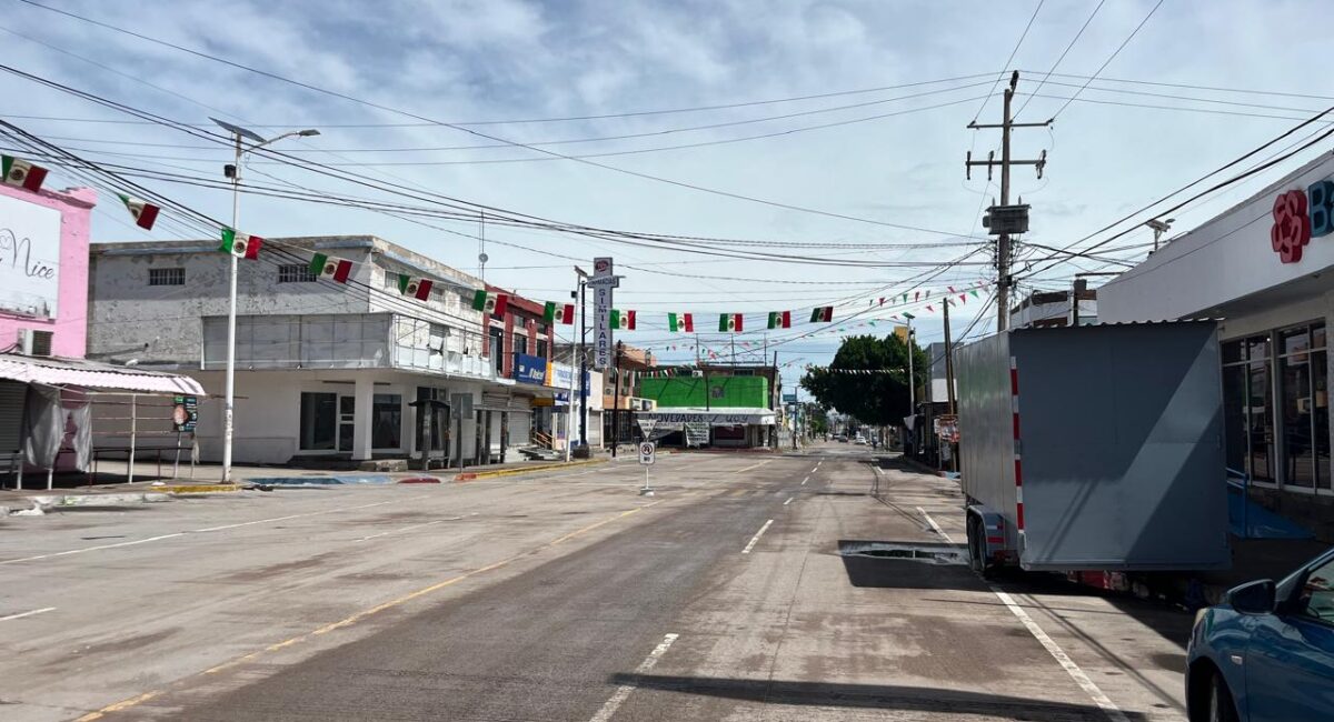 Comercio en Empalme enfrenta crisis por huracán ‘Polo’ y baja economía local