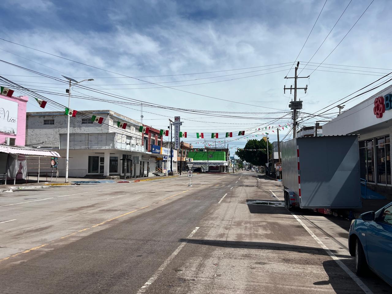 Comercio en Empalme enfrenta crisis por huracán 'Polo' y baja economía local
