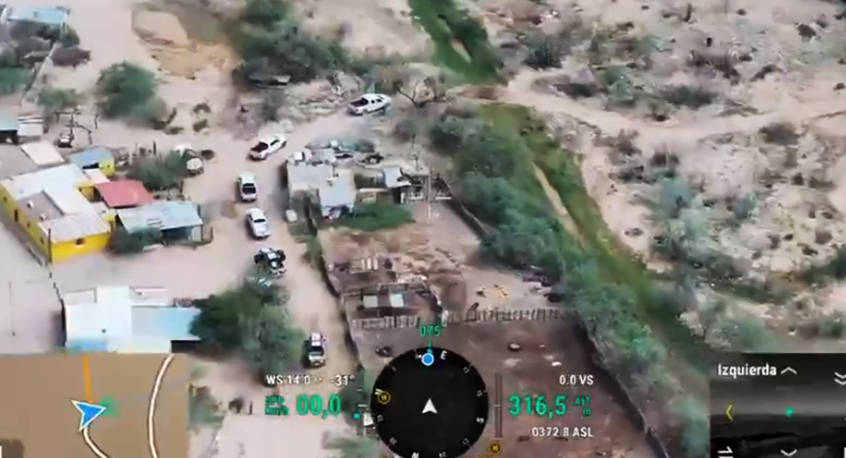 Con drones ubican y rescatan a menor desaparecido en Hermosillo; estaba retenido por sujetos armados