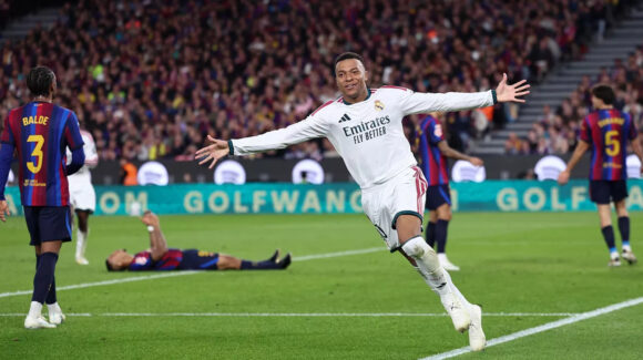 Kylian Mbappé pinta de blanco el ‘Clásico’; Real Madrid vence al Barcelona y aprieta la pelea por LaLiga