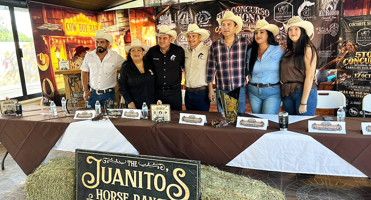Concurso de caballos bailadores dará 50 mil pesos al ganador de Campeón de Campeones local