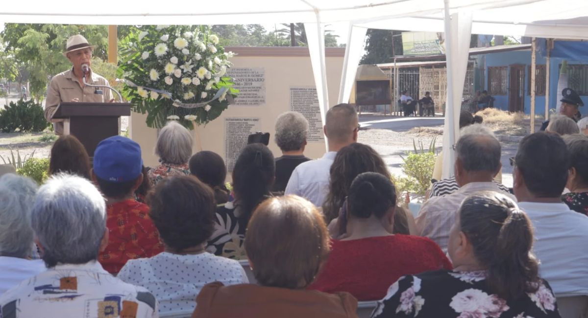 Conmemoran ochenta años de fundación de Marte R. Gómez honrando a sus colonos fundadores