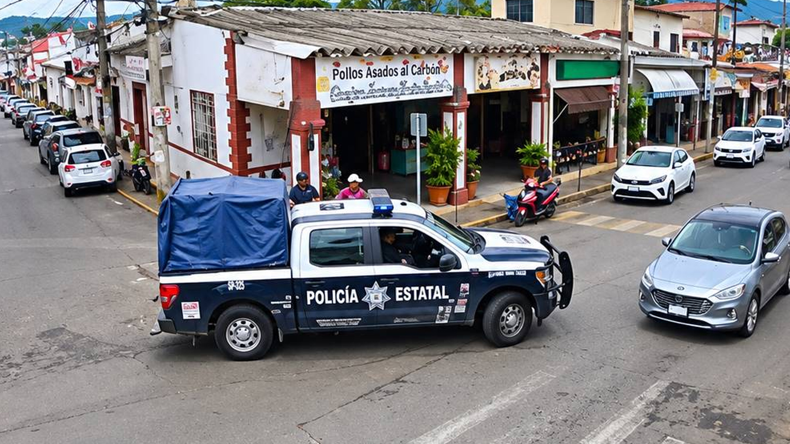 VIDEO: Criminales acribillan a policía estatal de Puebla durante persecución; lograron escapar