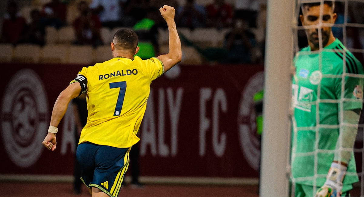 Cristiano Ronaldo volvió a marcar con el Al Nasrr para darle la victoria y acercarse a los mil goles en su carrera
