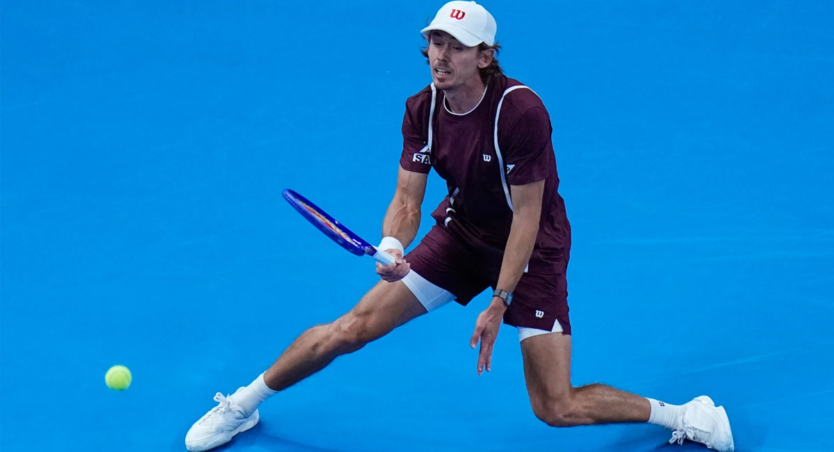 De Minaur no pudo continuar después lesionarse y decidió abandonar el duelo