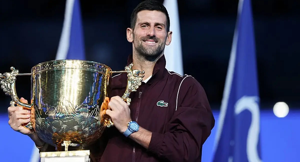 Djokovic suma siete coronas en el Abierto de China