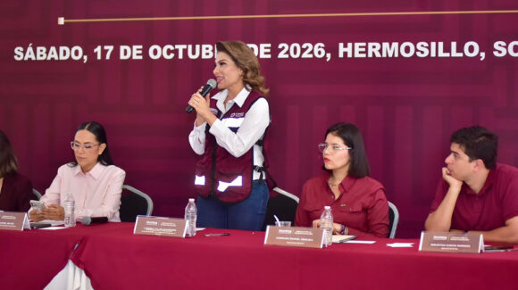 Destaca Lorenia Valles estructura territorial de Morena con mil 600 comités en Sonora