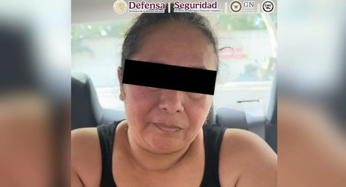 Detienen a 'La Patrona' en Campeche, presunta líder de grupo delictivo en Tabasco