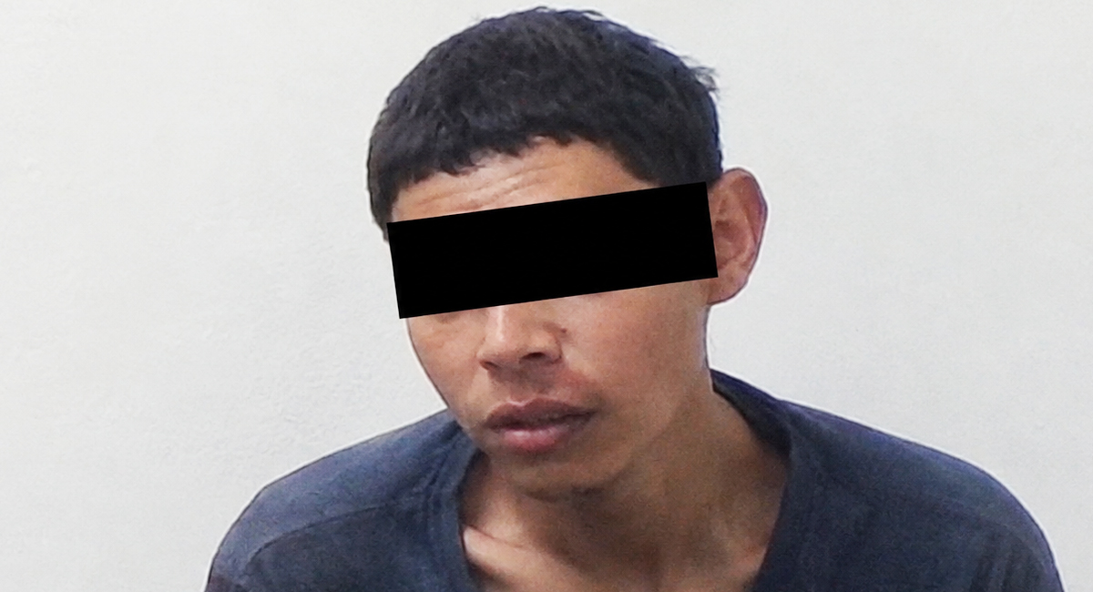 Detienen a joven de 28 años por violencia familiar en Nogales; amenazó a su madre con arma hechiza