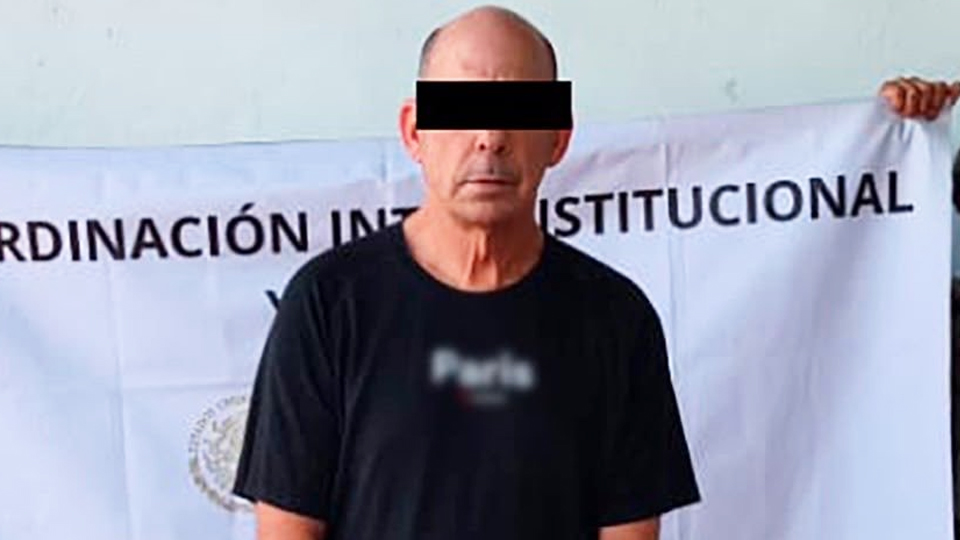 Detienen en Yucatán a Richard Panas, estadounidense con cuatro órdenes de arresto en Florida