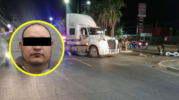 Detienen y procesan a chofer de tráiler que atropelló y mató a joven paramédicos en Hermosillo