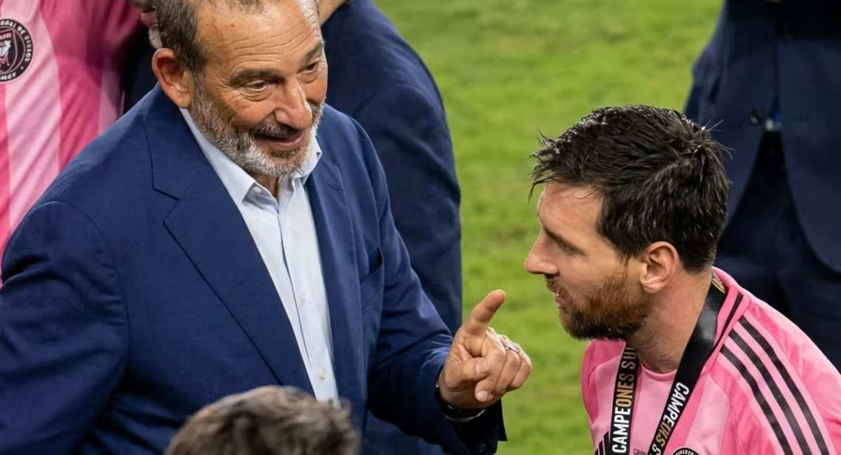 Don Garber, comisionado de la MLS, confirmó haber tenido una discusión con Lionel Messi en la premiación de la Campeones Cup