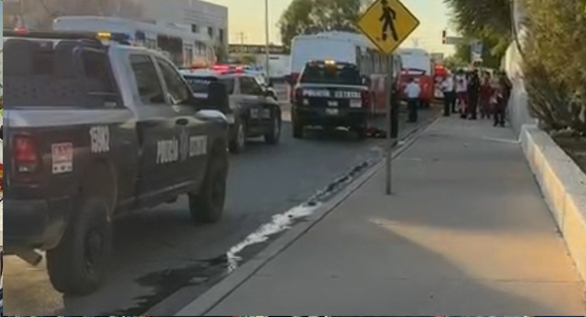Dos autobuses públicos chocaron por alcance cuando iban al centro de Hermosillo