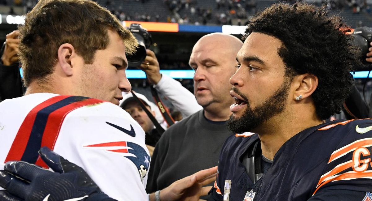 Drake Maye y Caleb Williams llegan al Thursday Night Football con marcas históricas en juego