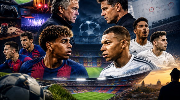 Barcelona vs Real Madrid: El Clásico vuelve a detener al fútbol español
