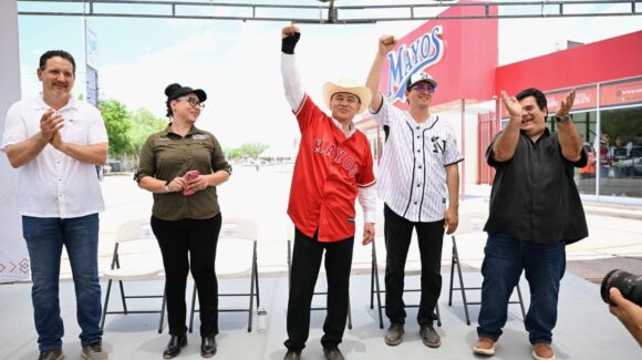 Durazo anuncia inauguración del Estadio de Los Mayos de Navojoa para el 30 de octubre