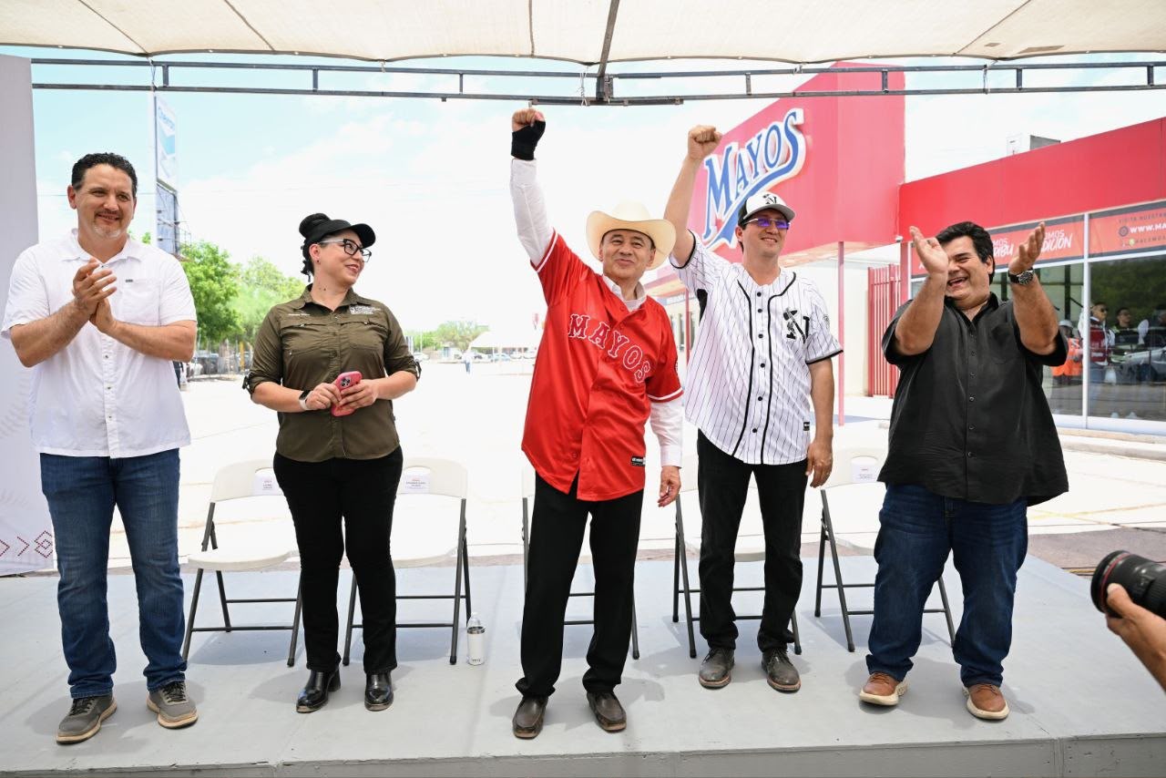 Durazo anuncia inauguración del Estadio de Los Mayos de Navojoa para el 30 de octubre