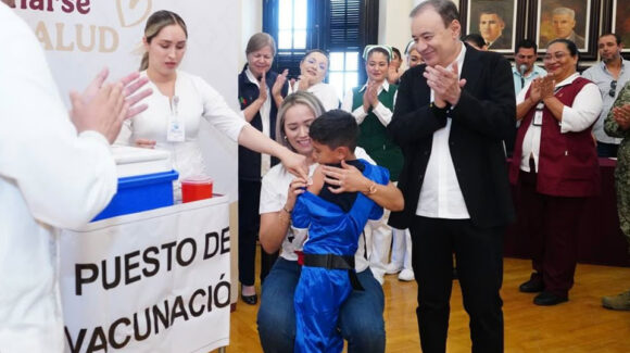 Durazo anuncia más de 1.3 millones de vacunas para la temporada invernal en Sonora