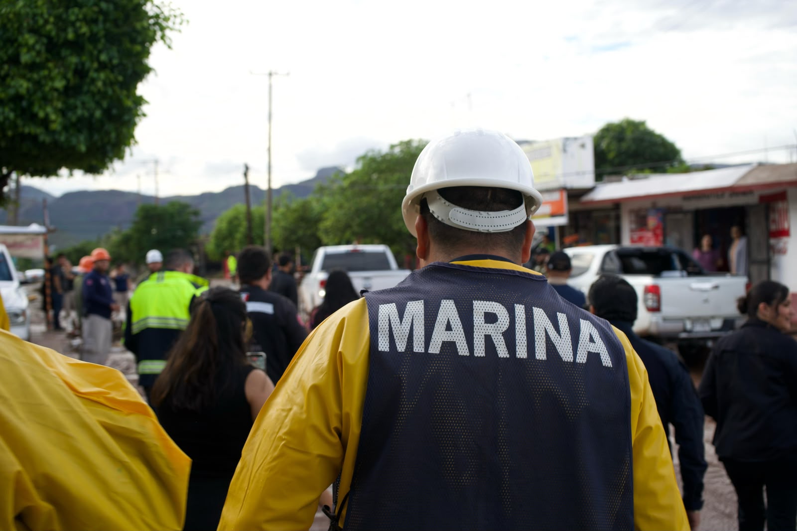 Durazo despliega operativo por lluvias en Guaymas y Empalme; reportan daños preliminares