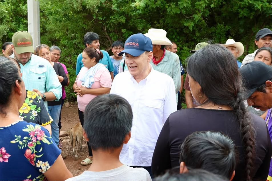Durazo despliega operativo por lluvias en Guaymas y Empalme; reportan daños preliminares