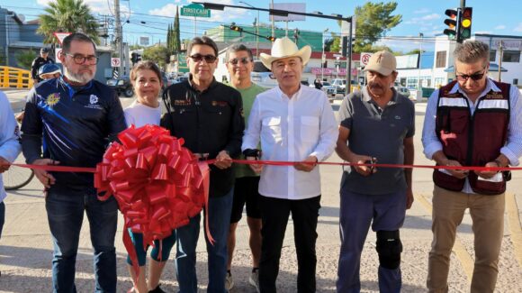 Durazo inaugura puente de 17 millones en Nogales tras demanda de 50 años