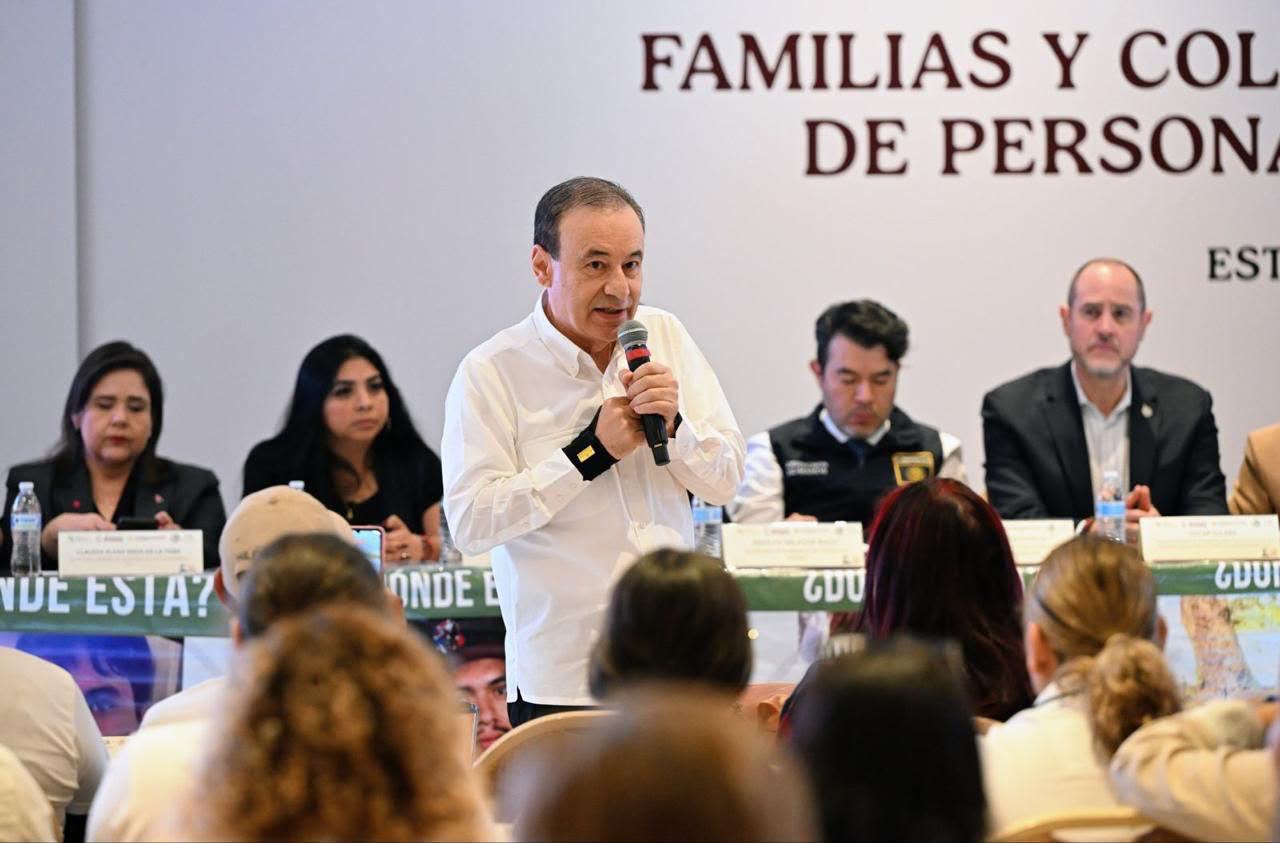 Durazo reporta 3 mil 661 acompañamientos a familias buscadoras en Sonora