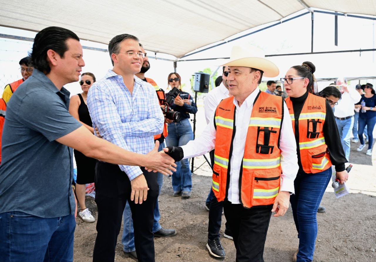 Durazo reporta 95% de avance en carretera Hermosillo-Bahía de Kino