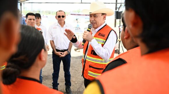Durazo reporta 95% de avance en carretera Hermosillo-Bahía de Kino
