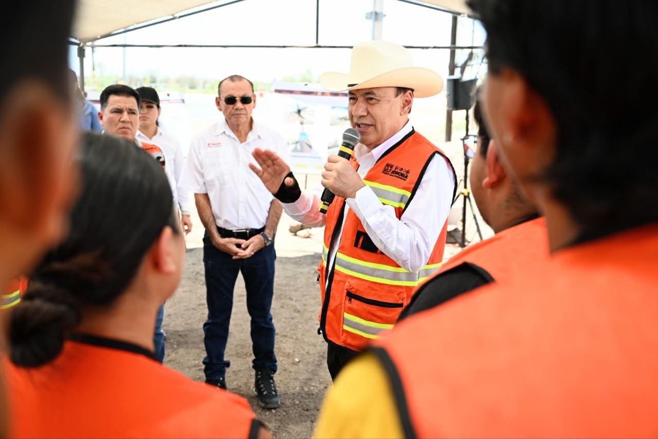 Durazo reporta 95% de avance en carretera Hermosillo-Bahía de Kino