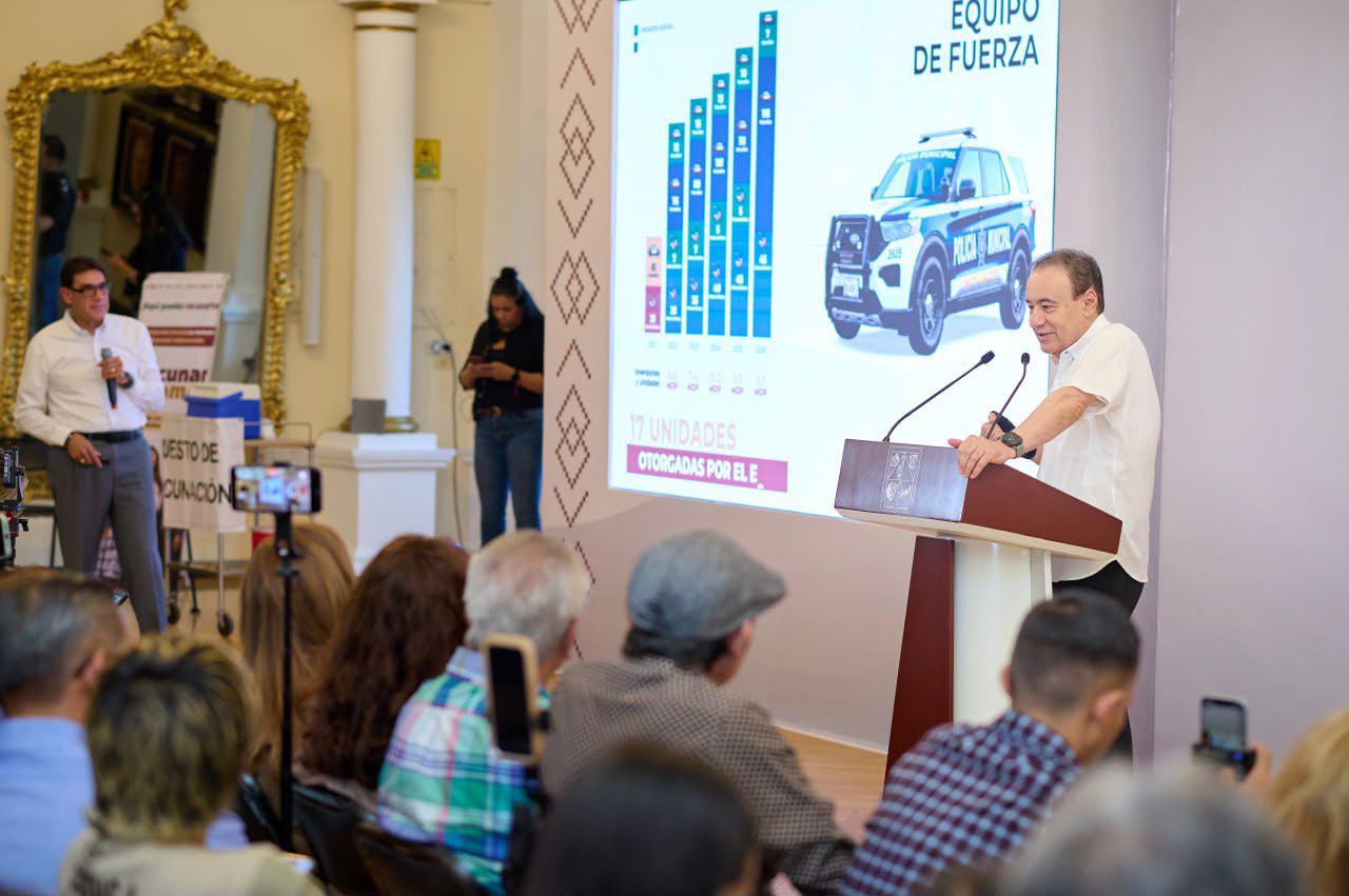 Durazo reporta inversión de 2 mil 800 millones de pesos en obras para Nogales