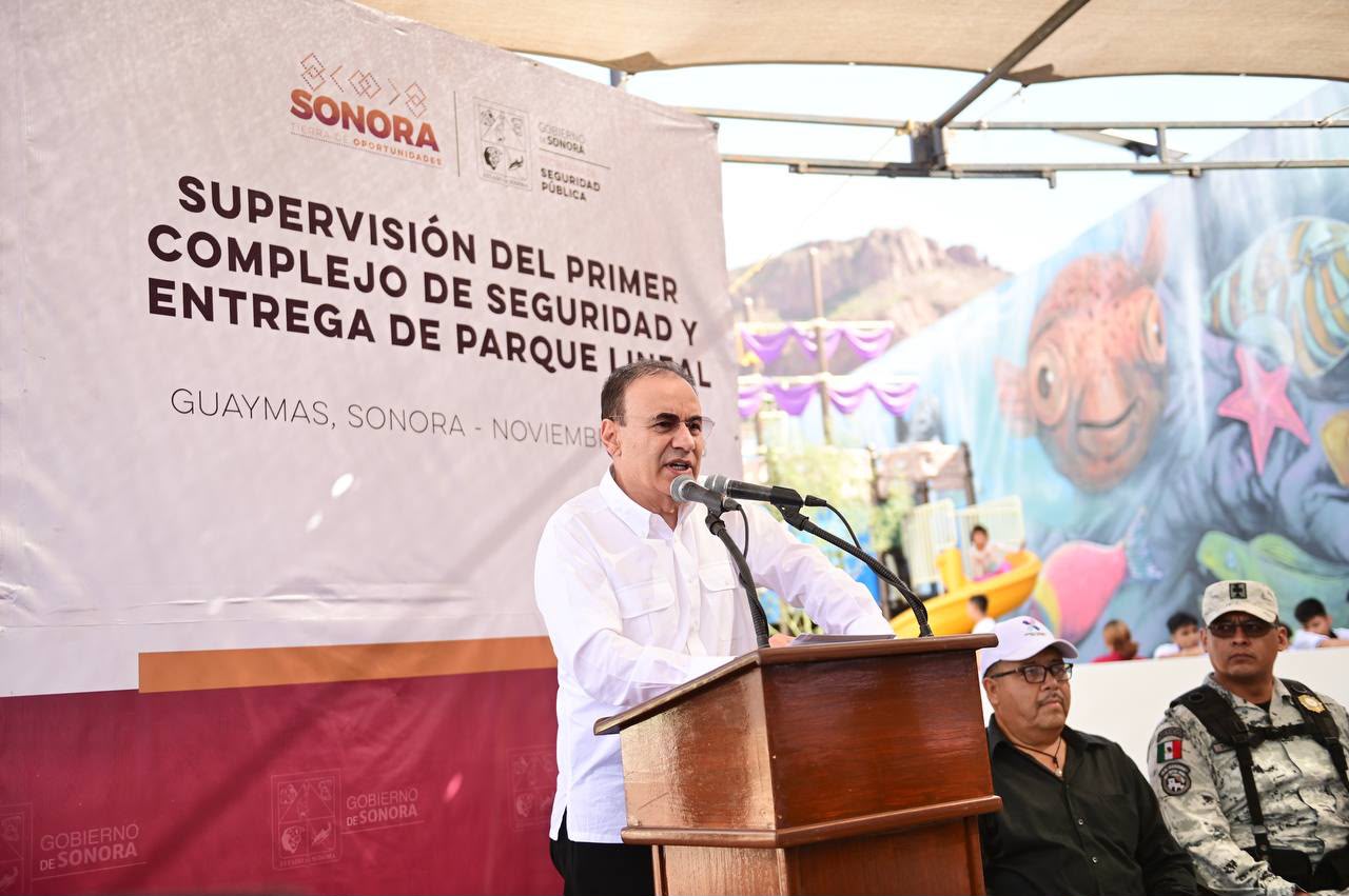 Durazo reporta rescate de 638 espacios públicos en 11 municipios de Sonora