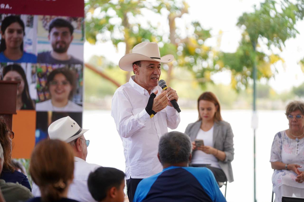 Durazo reporta rescate de 638 espacios públicos en 11 municipios de Sonora