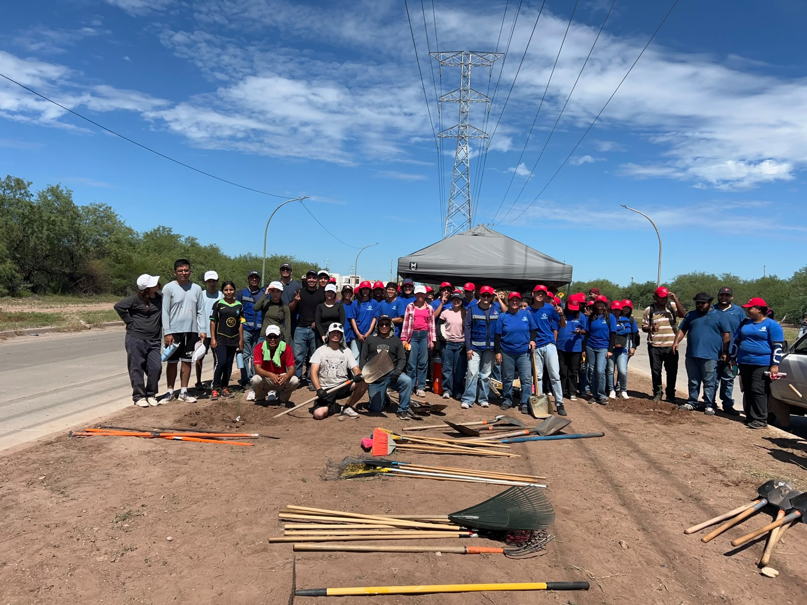 Ecojóvenes en Acción realizan jornada de reforestación en Obregón