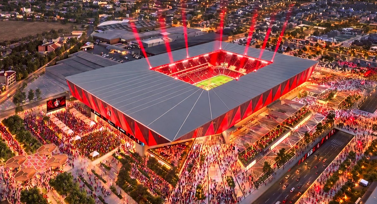 El Atlas presentó de manera oficial su nuevo estadio, el cual tendrá capacidada para más de 40 mil aficionados y abrirá a partir del 2030