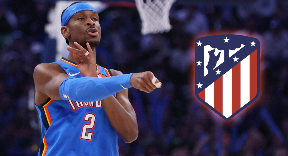 El Atlético de Madrid anunció a Shai Gilgeous-Alexander, estrella de la NBA como nuevo integrante en su grupo de inversores