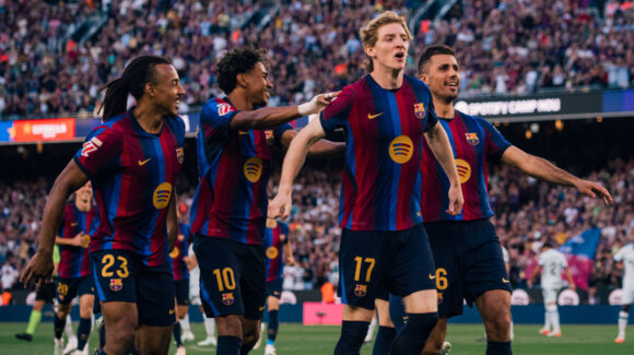 Barcelona golea al Getafe sin Raphinha, suma ocho victorias consecutivas y se afianza como líder de LaLiga