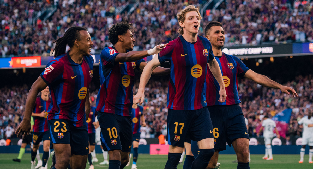 El Barcelona goleó al Getafe para afianzarse en el liderato de LaLiga con paso perfecto luego de ocho jornadas disputadas