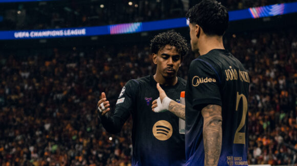 Yamal comanda la remontada y el Barcelona vence al Galatasaray para tomar el liderato de la Champions League