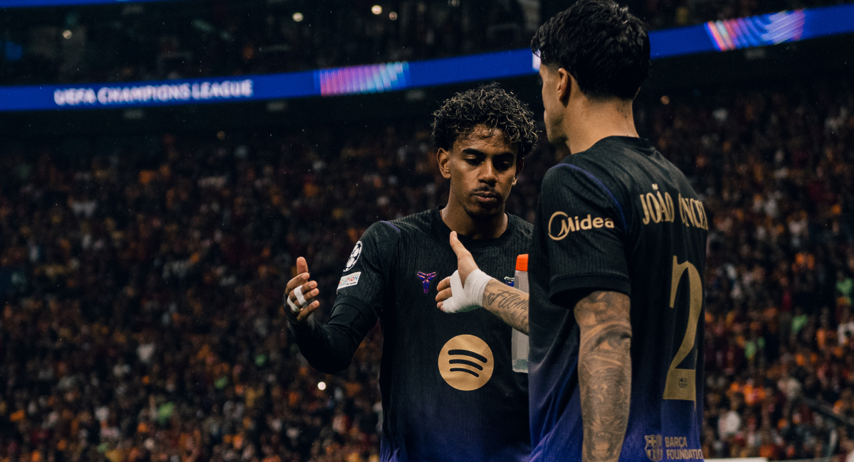 El Barcelona remontó ante el Galatasaray de la mano de Lamine Yamal para ser líder provisional de la Champions League
