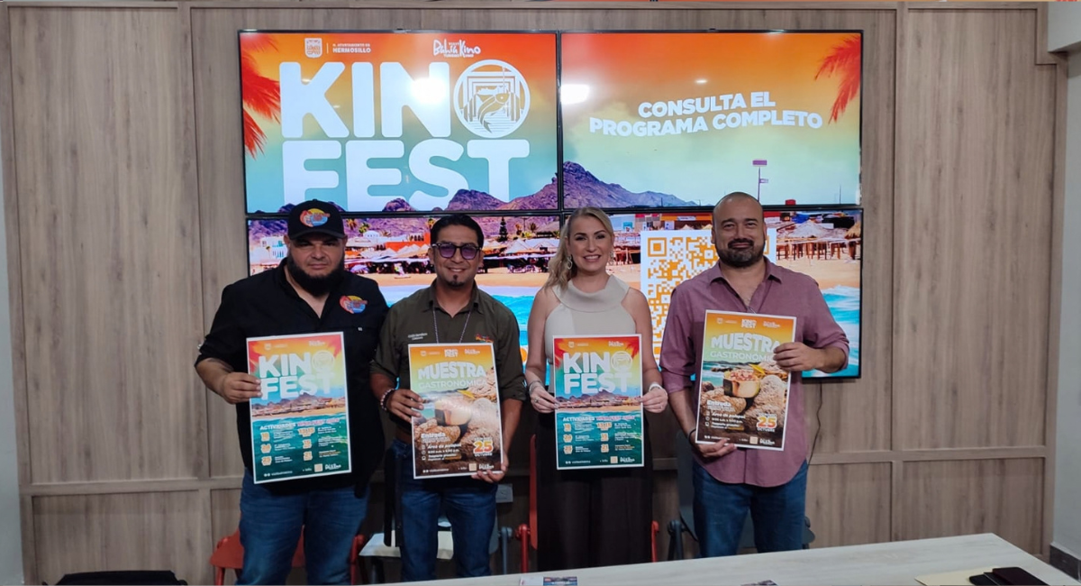 El Gobierno de Hermosillo presentó la cartelera del Kino Fest edición 2026 en beneficio de la etnia Seri