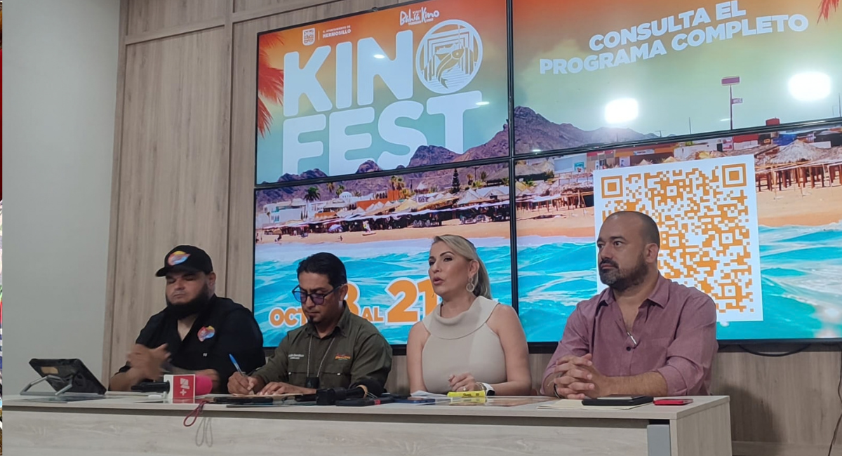 El Gobierno de Hermosillo presentó la cartelera del Kino Fest edición 2026 en beneficio de la etnia Seri